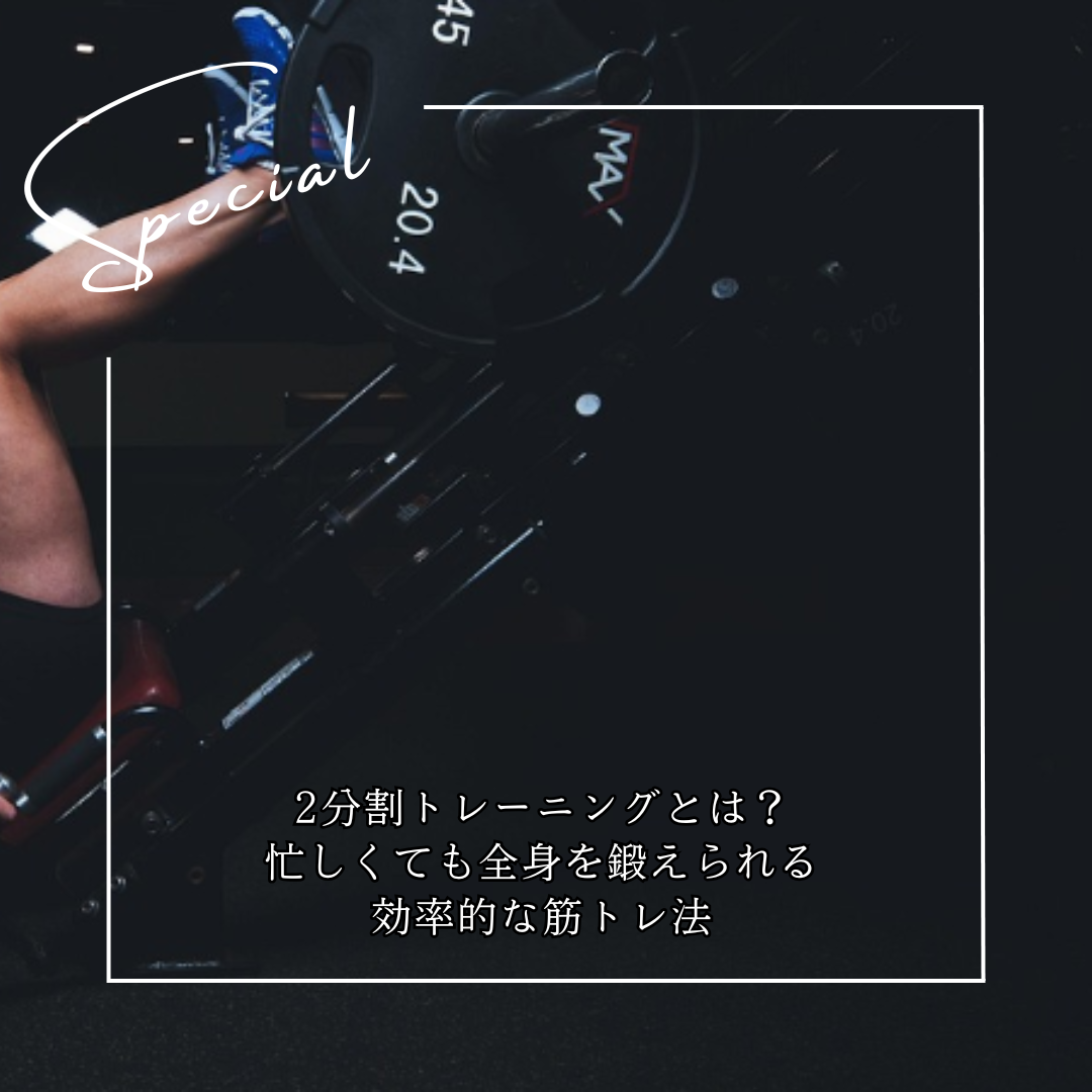 筋 トレ 2 分割